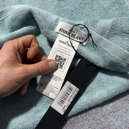 Stone Island Script Logo Towel
