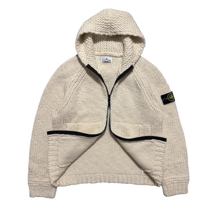 Stone Island Heavy Knit Zip Up