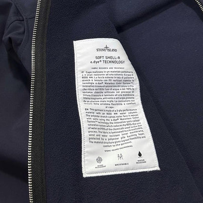 Stone Island Navy Soft Shell-R Jacket