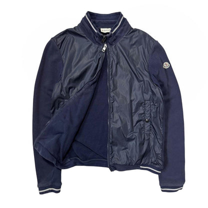 Moncler Navy Nylon Jacket