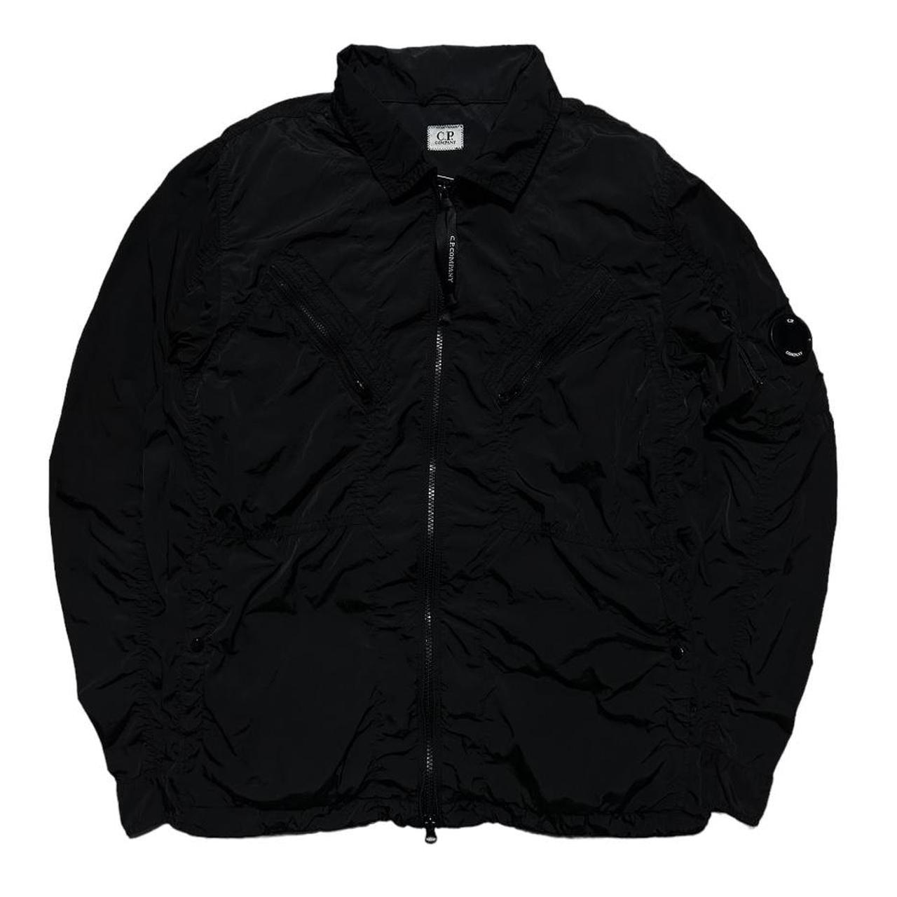 CP Company Black Nylon Overshirt - Known Source