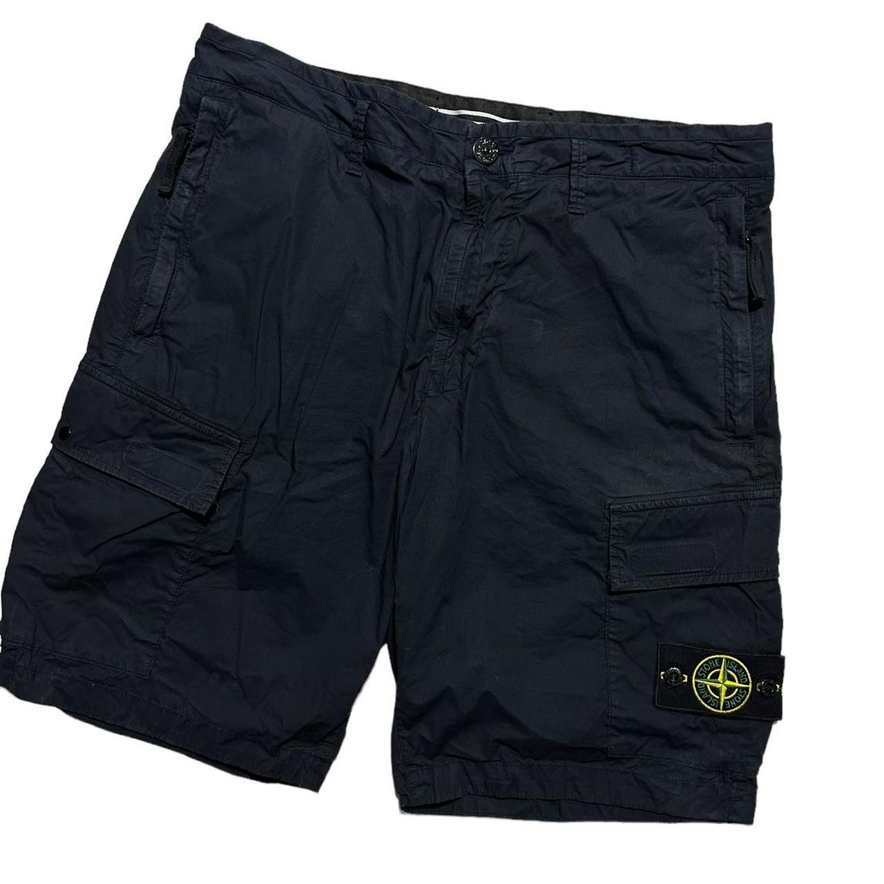 Stone Island Navy Shorts