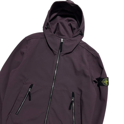 Stone Island Purple Light Soft Shell Jacket