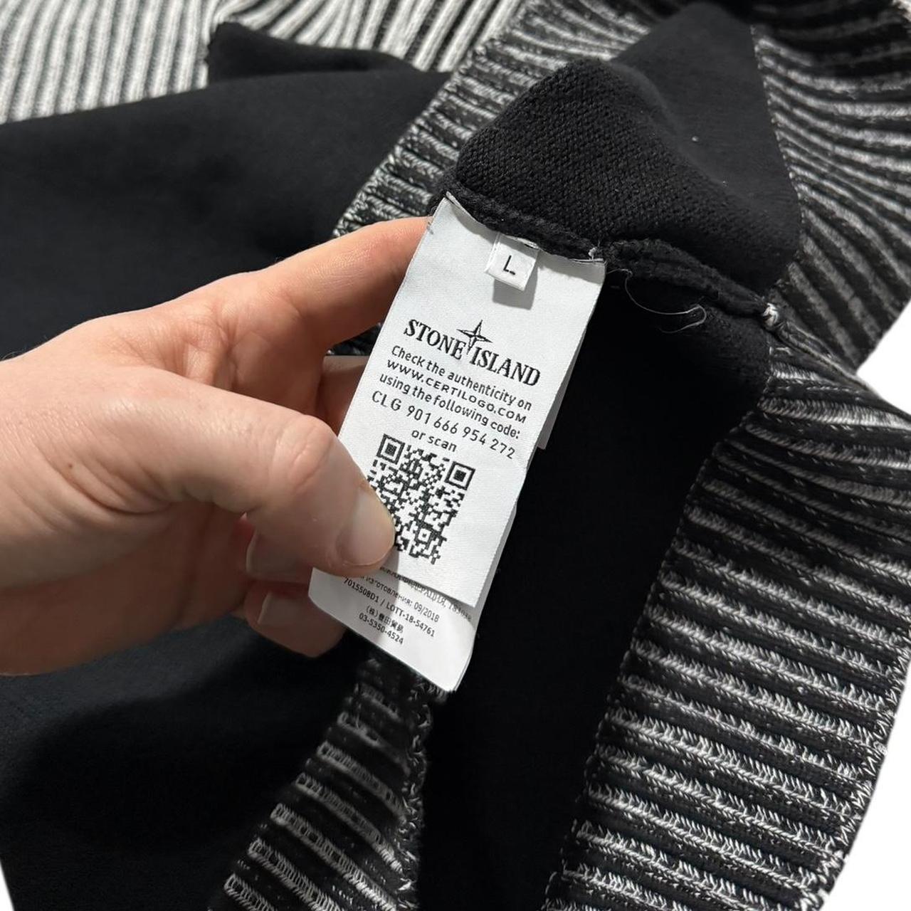 Stone Island Wool Ribbed Pullover Crewneck