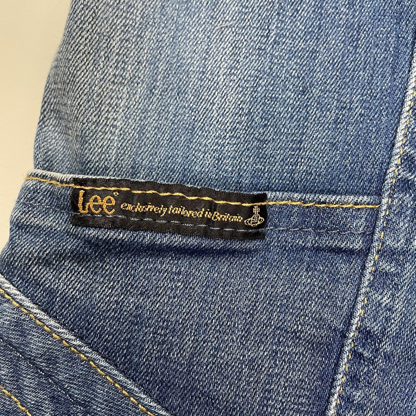 Vivienne Westwood Lee Denim Corset, Size Large L | O/S, Blue