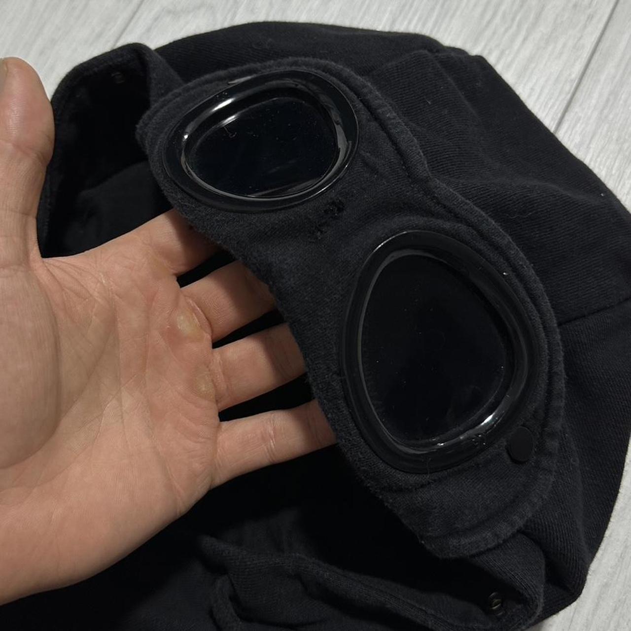 CP Company Black Goggle Hoodie