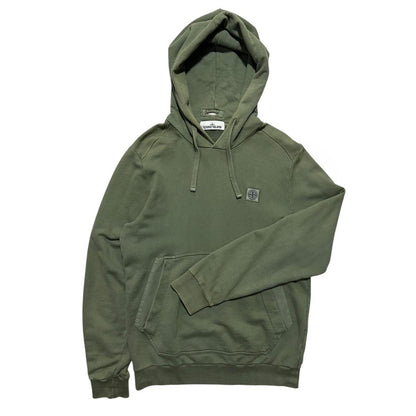 Stone Island Khaki Green Hoodie