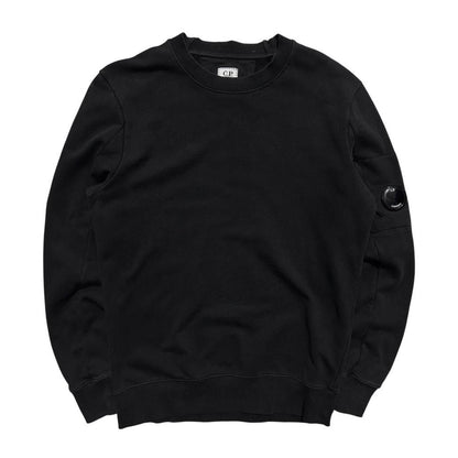CP Company Black Pullover Crewneck | Small, Black