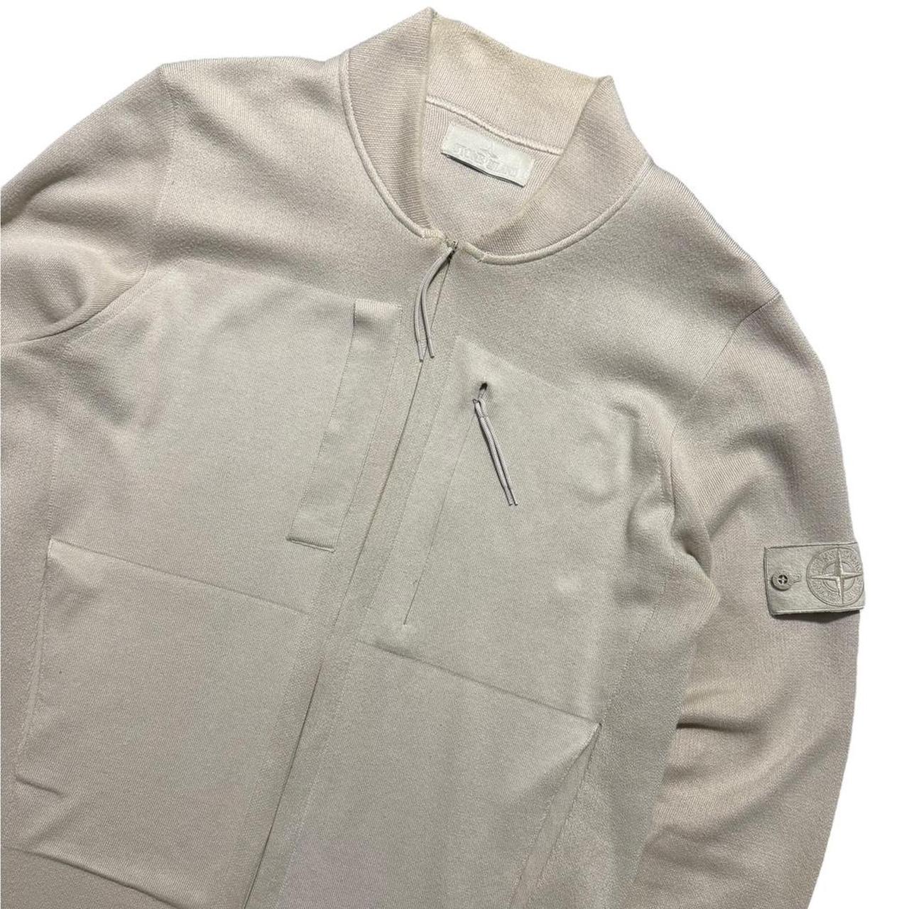 Stone Island Ghost Full Zip Cardigan