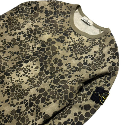 Stone Island Alligator Camo Pullover | Small, Camo