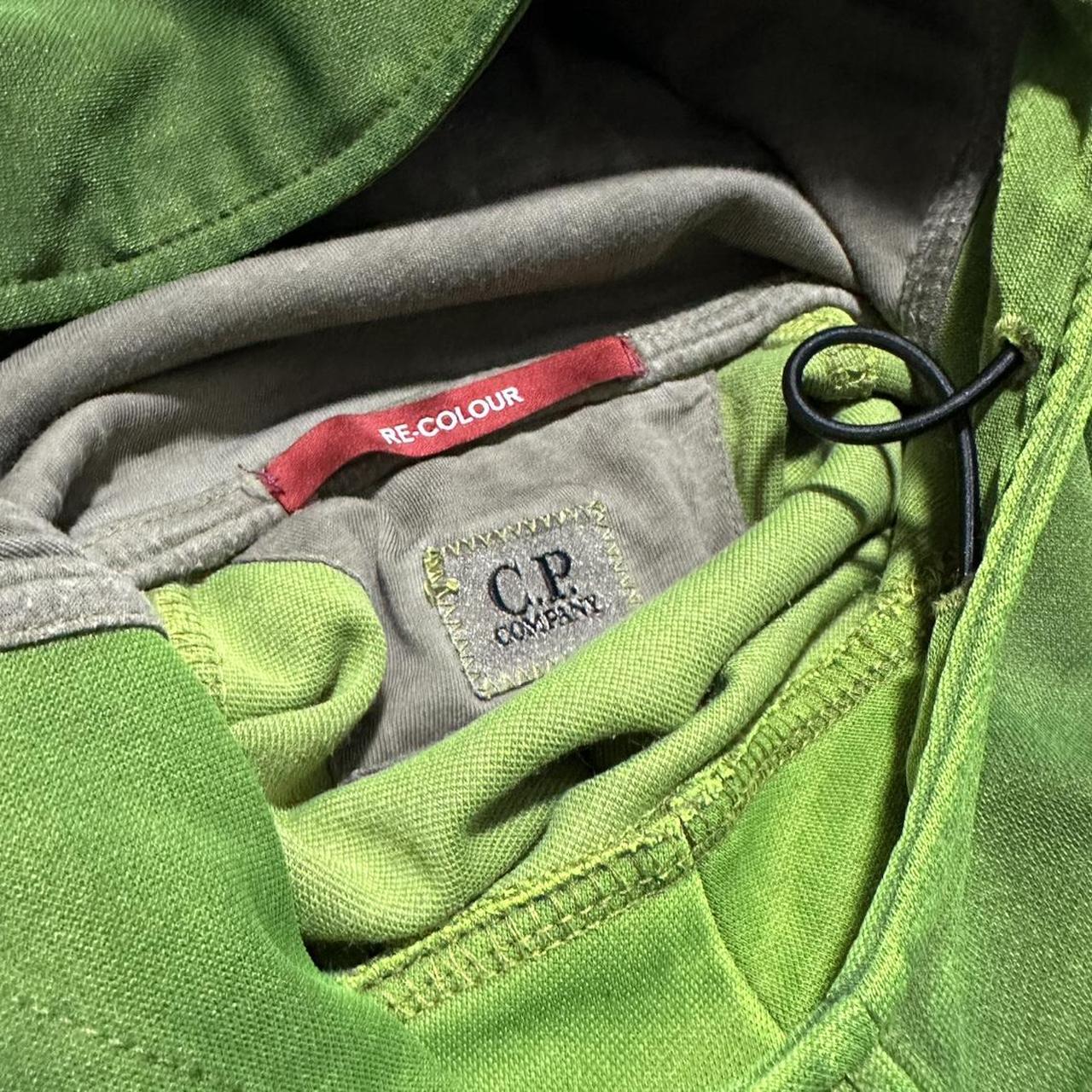 C.P. Company Green Re-Colour Hoodie