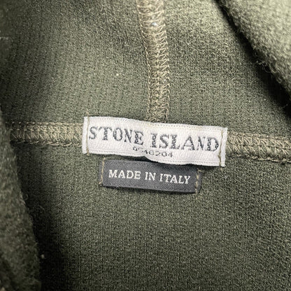 Vintage Stone Island Hoodie, Size XL | O/S, Green