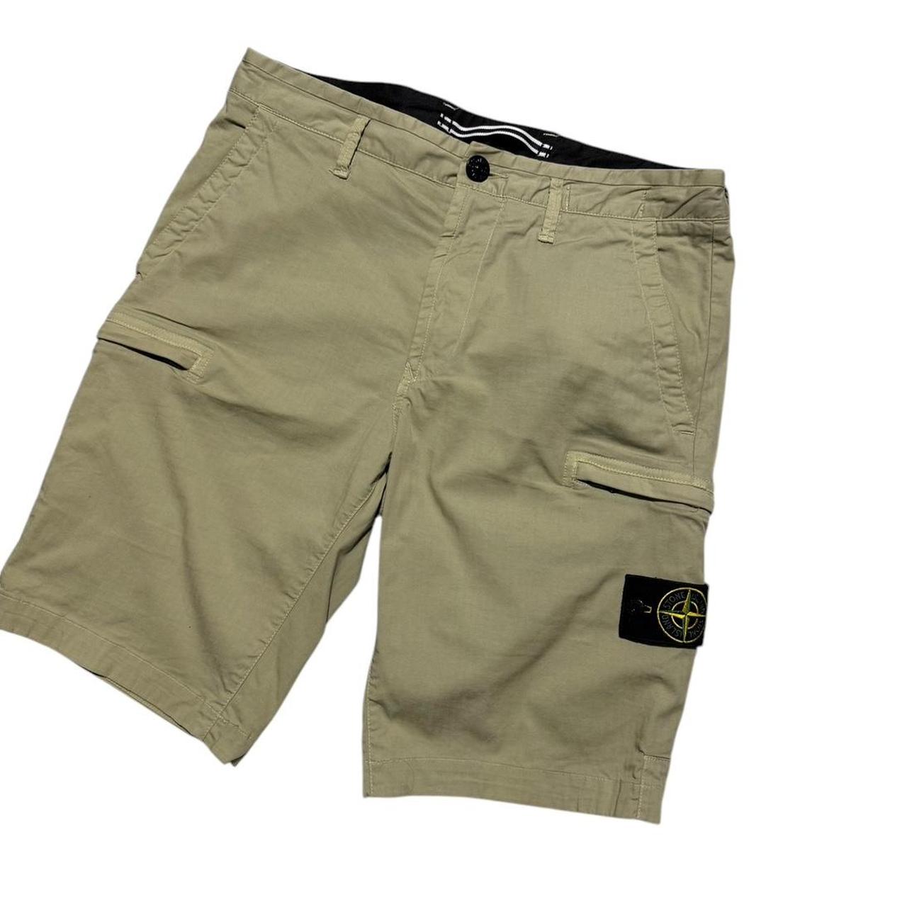 Stone Island Canvas Shorts