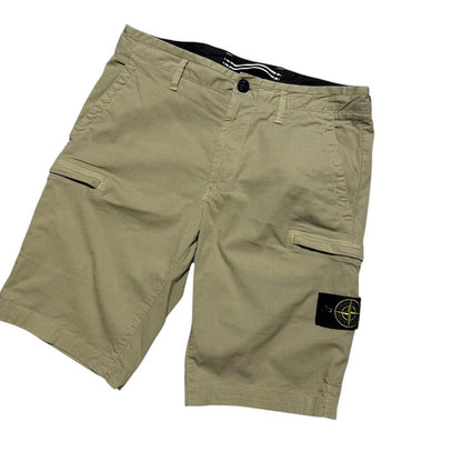 Stone Island Canvas Shorts