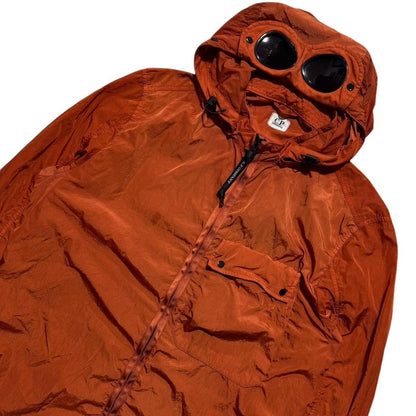 CP Company Orange Nylon Goggle Jacket