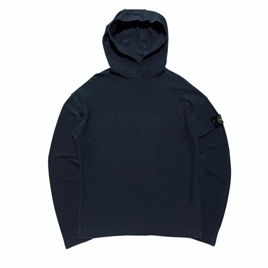 Stone Island Ribbed Pullover Hoodie