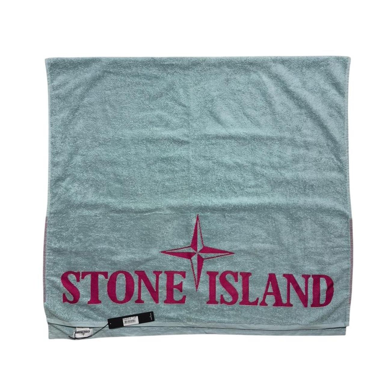 Stone Island Script Logo Towel