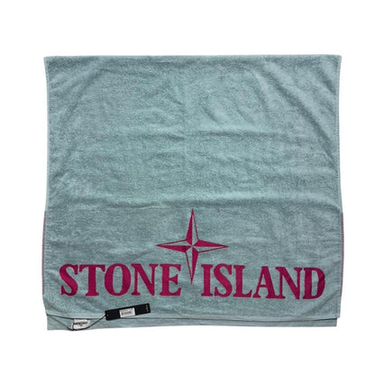 Stone Island Script Logo Towel