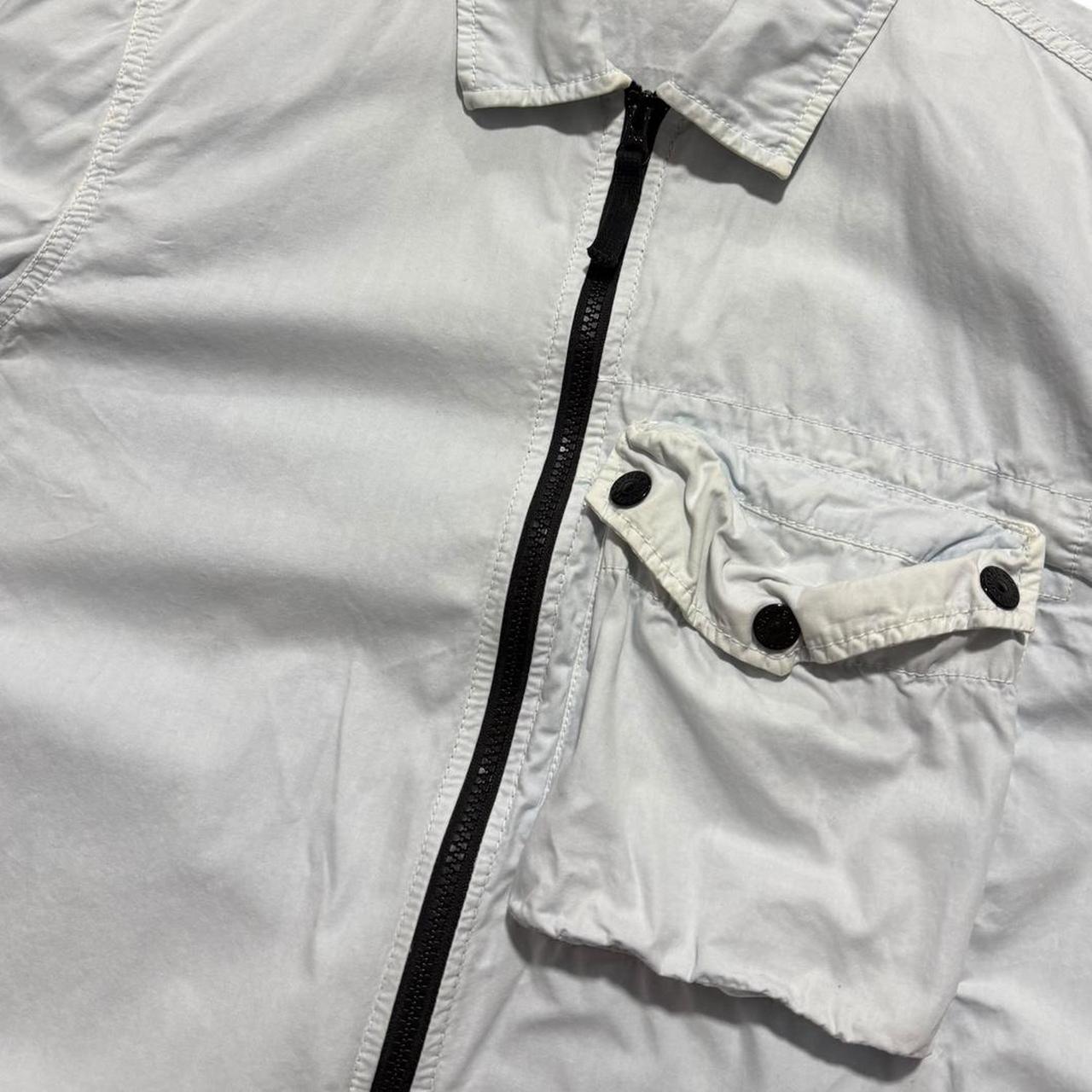 Stone Island Light Blue Overshirt