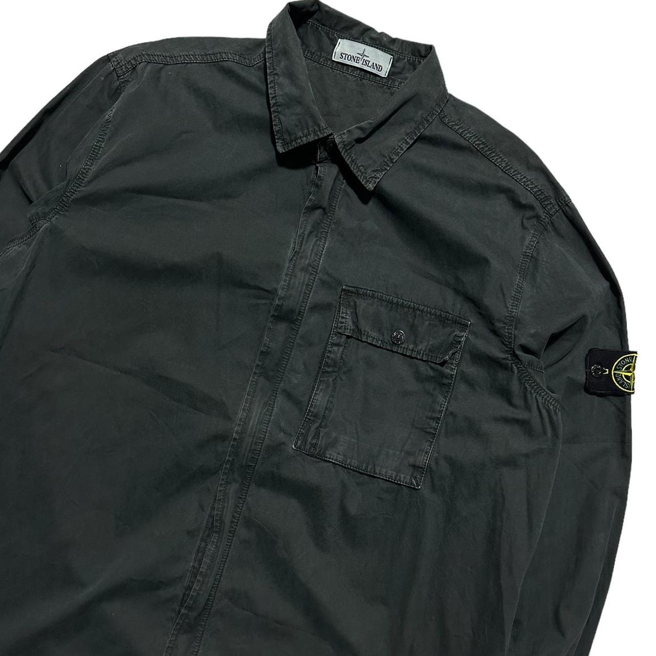 Stone Island Canvas Overshirt | XXXL, TBD