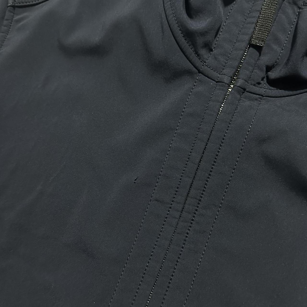 Stone Island Navy Hooded Soft Shell Jacket