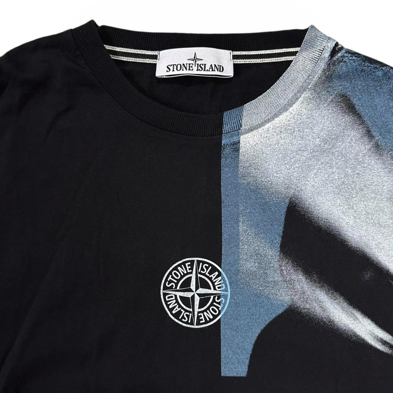 Stone Island Print Long Sleeve Top