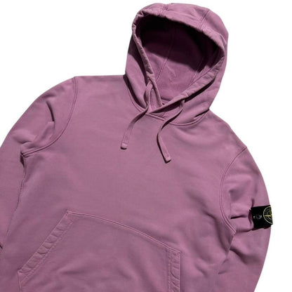 Stone Island Pink Pullover Hoodie