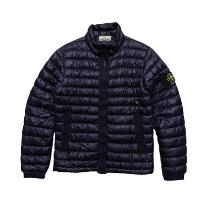 Stone Island Garment Dyed Down Jacket | Medium, Navy