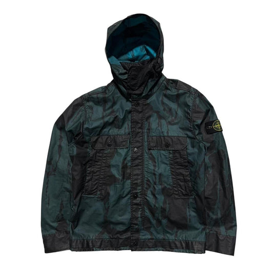 Stone Island 2015 Raso Gommato Reserve Camo Jacket