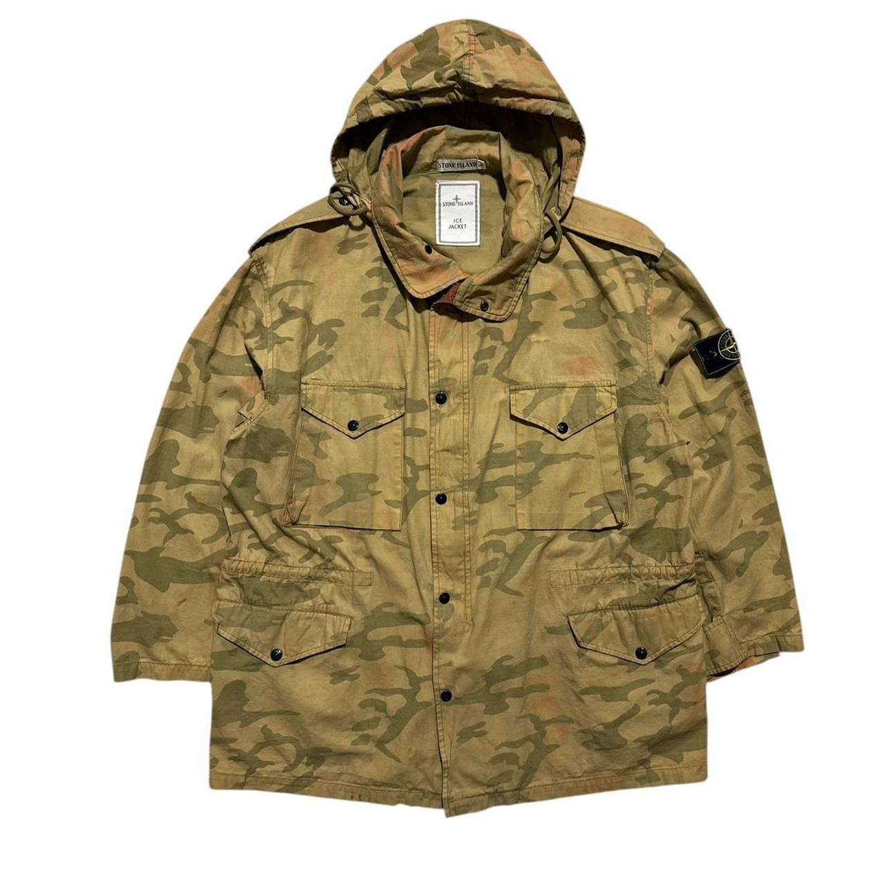 Stone Island S/S 1990 Ice Camo Field Jacket