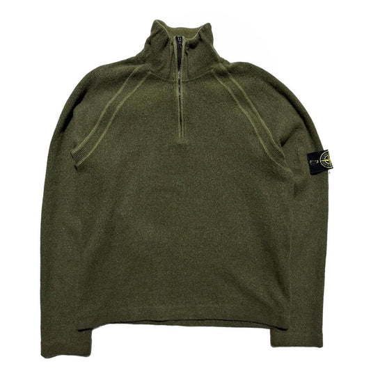 Stone Island Wool Quarter Zip - Known Source