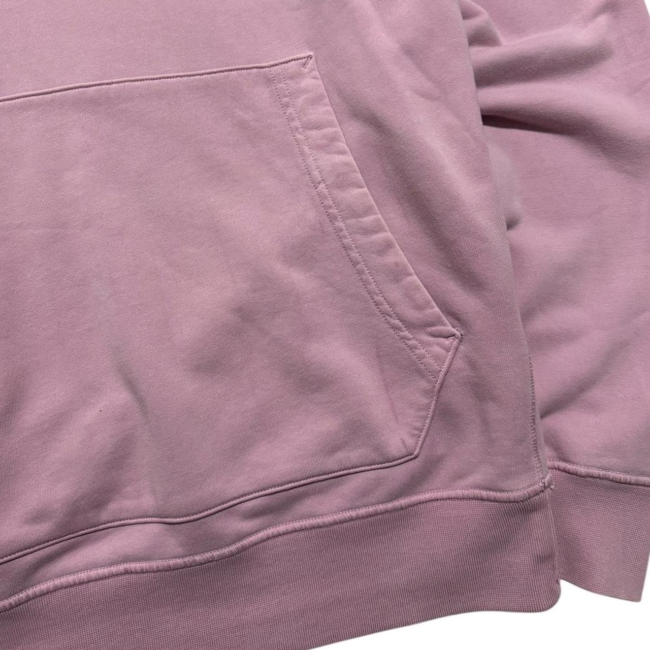 Stone Island Pink Pullover Hoodie
