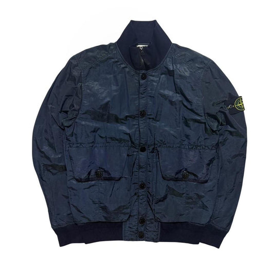 Stone Island Colour Weft Jacket | Medium, Navy