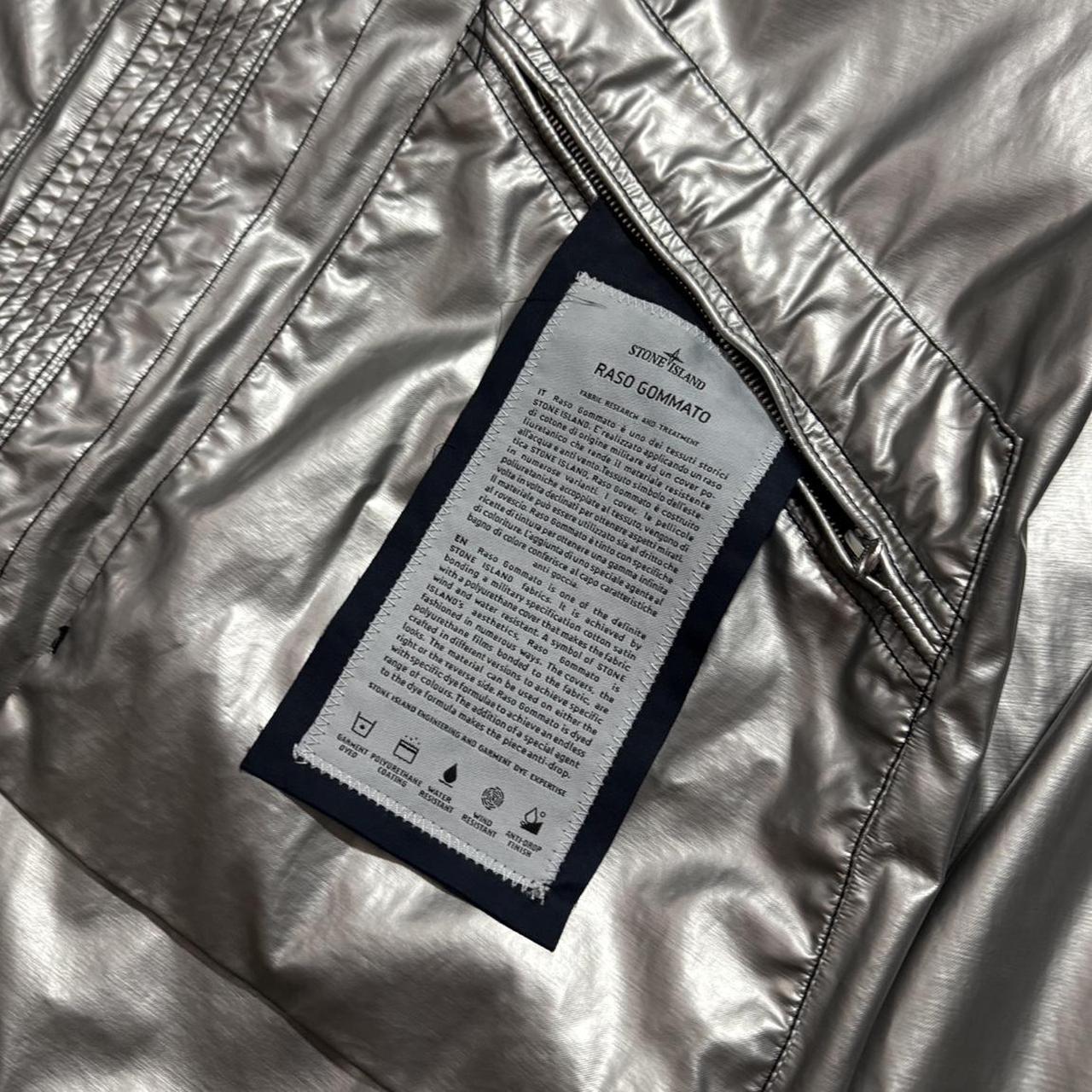 Stone Island Raso Gommato spaceman Reversible Jacket