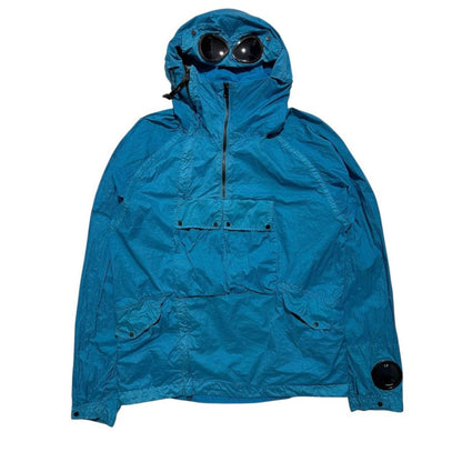 CP Company Nyfoil Nylon Goggle Jacket | Medium, Turquoise
