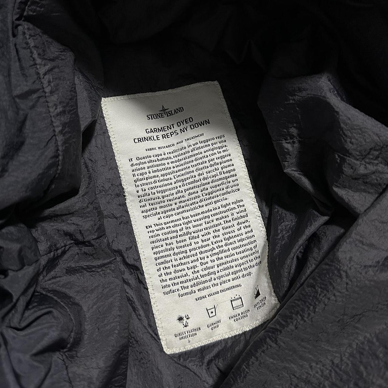 Stone Island Garment Dyed Down Crinkle Reps Jacket | Small, TBD