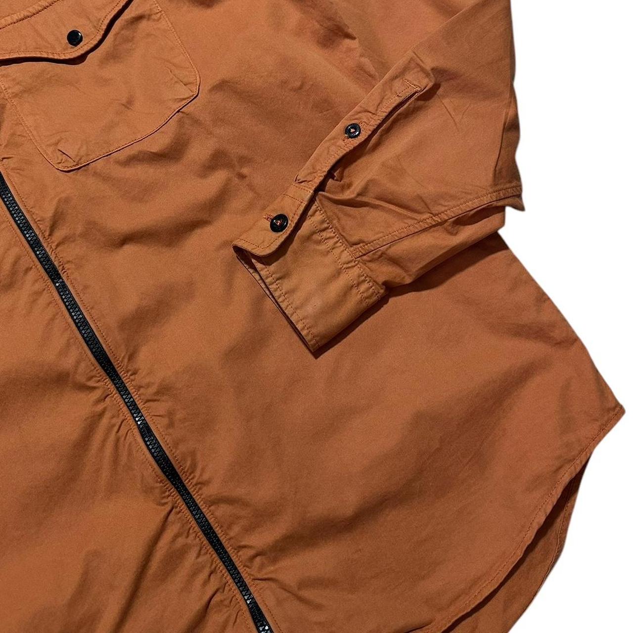 CP Company Orange Canvas Overshirt | Age 14, Orange