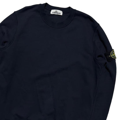 Stone Island Dark Blue Pullover Crewneck