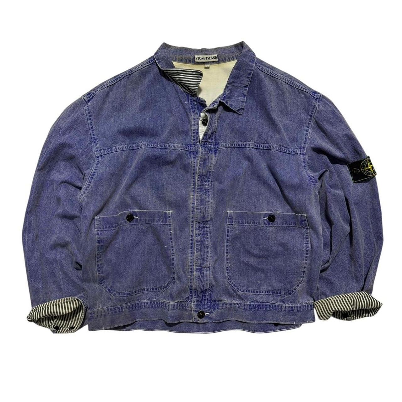 Stone Island 1986 Carpenter Jacket | Large, Yellow