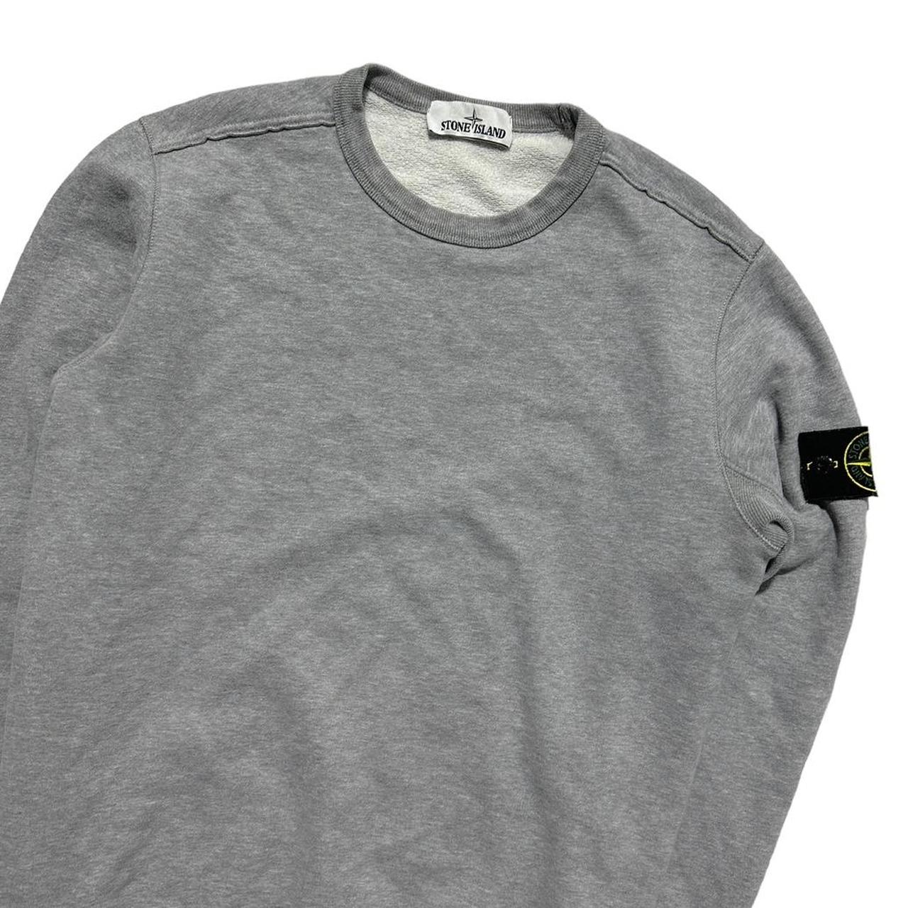 Stone Island Grey Pullover Crewneck