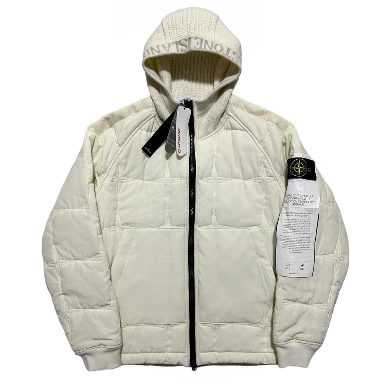 Stone Island Cupro Cotton Stella Knit Jacket