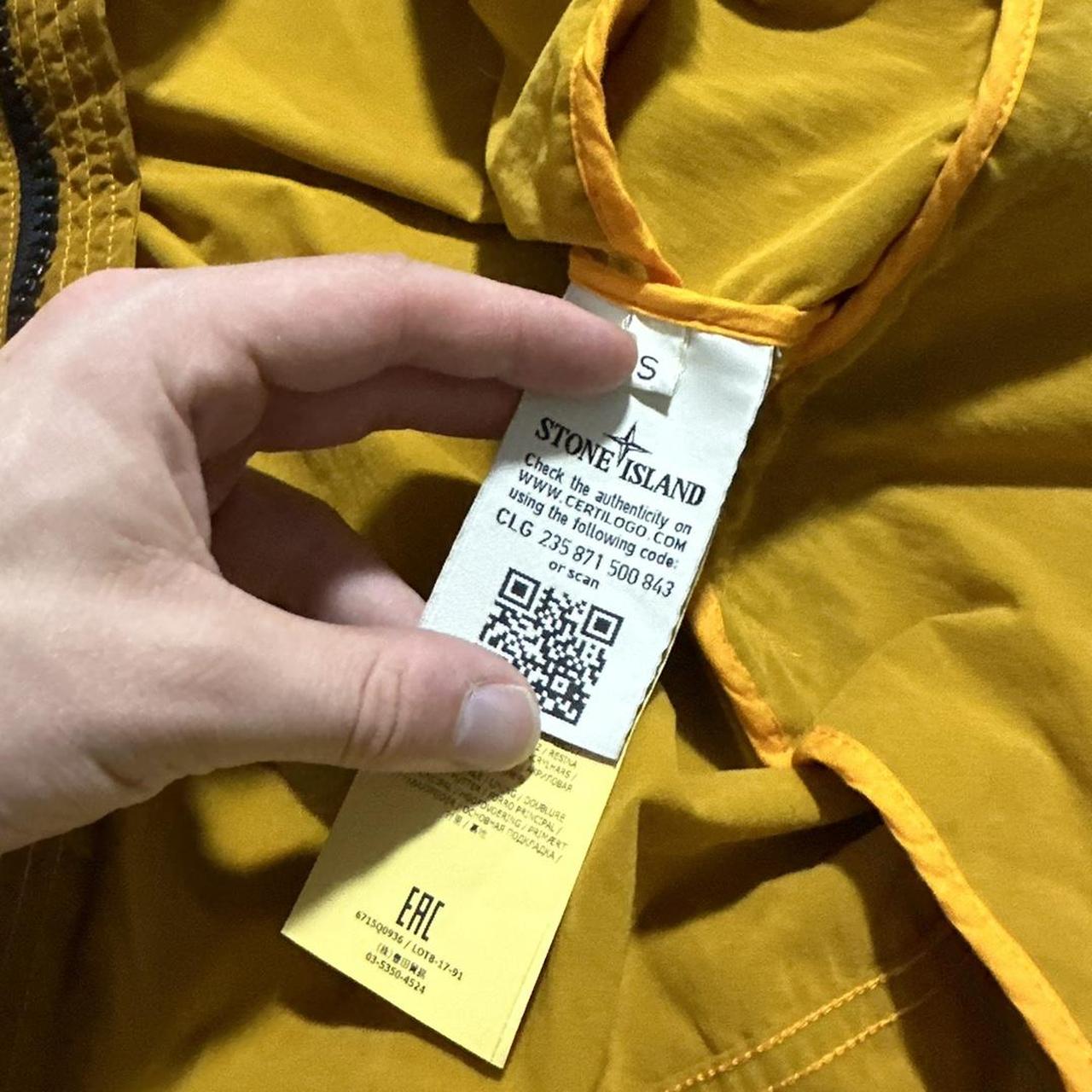 Stone Island Nylon Metal Flock Jacket