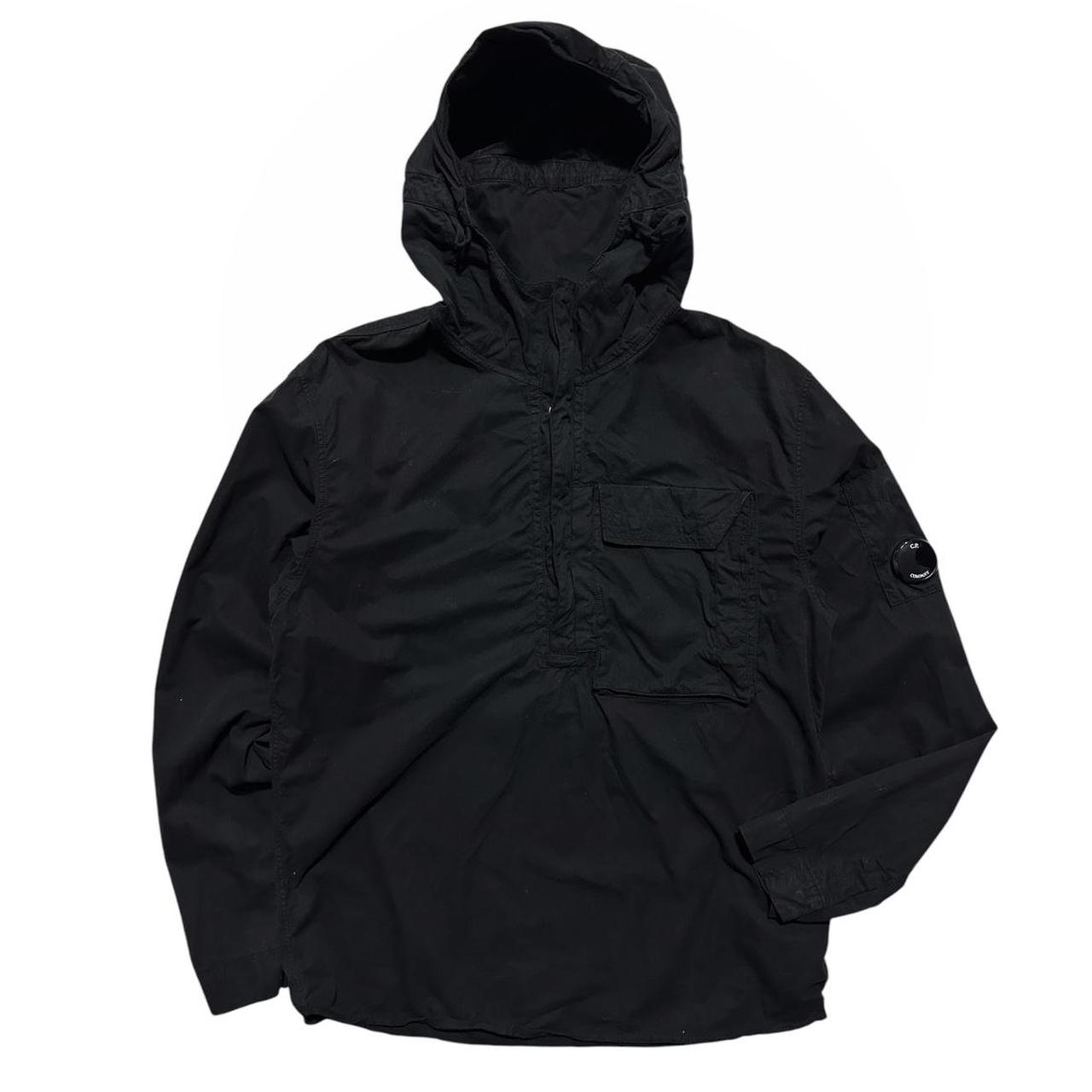 CP Company Pullover Smock Jacket | Small, Black
