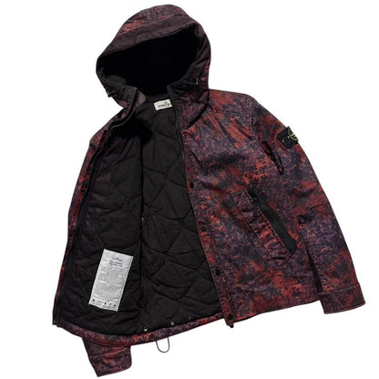 Stone Island Raso Gommato Camo OVD Jacket
