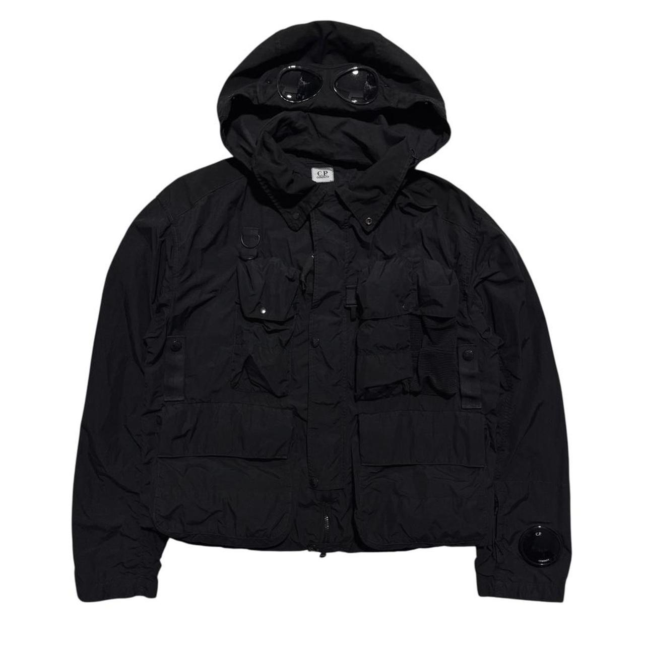 CP Company Mille Miglia 500 Goggle Jacket | Medium, Black