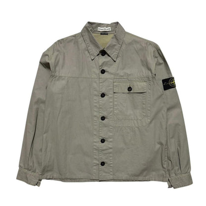 Stone Island S/S 2000 Overshirt | Medium, Khaki