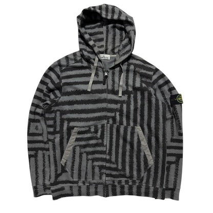 Stone Island Maze Print Hoodie