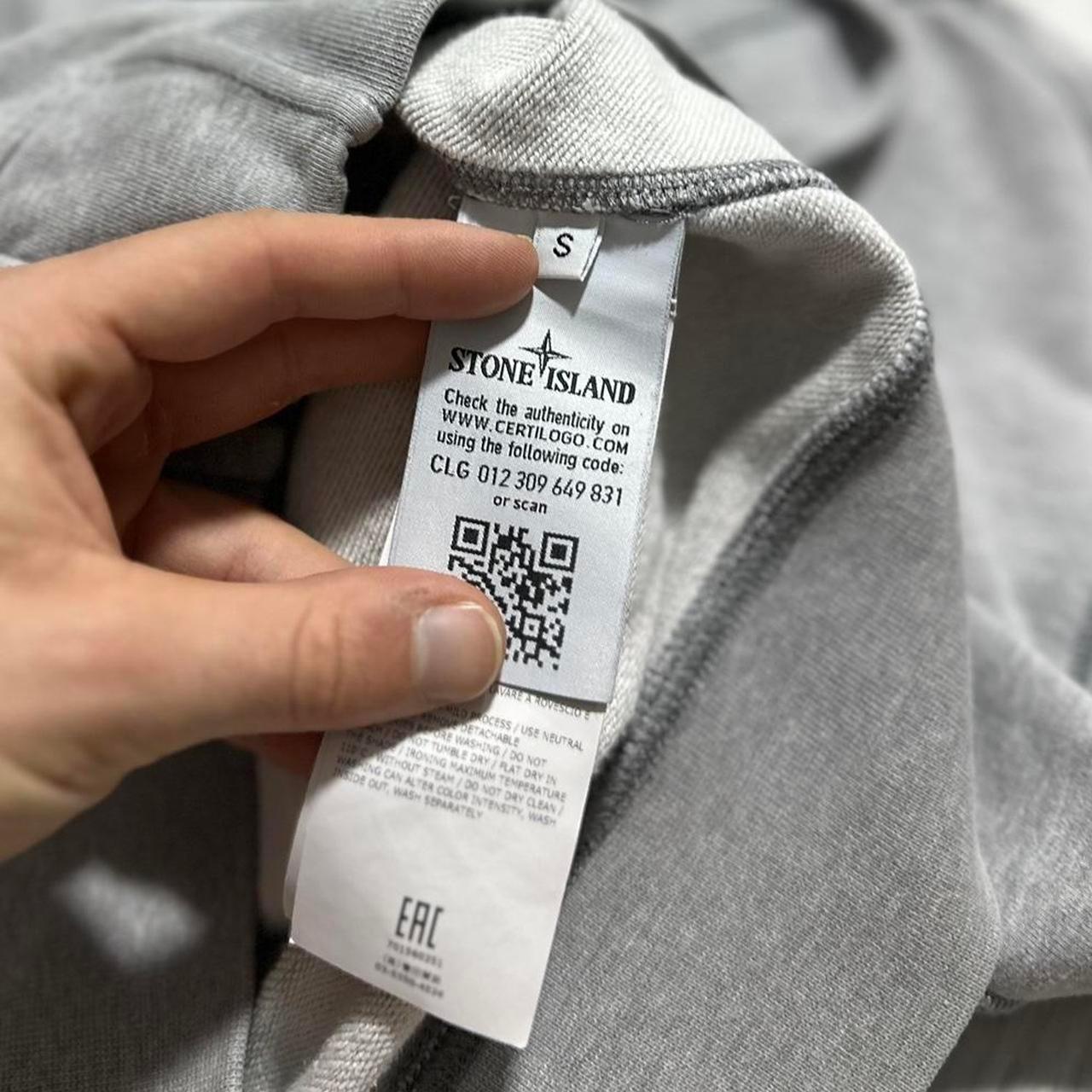 Stone Island Grey Zip Up Hoodie - Known Source