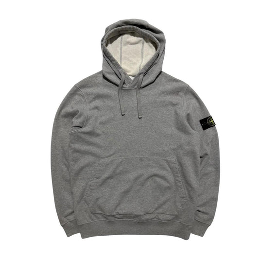 Stone Island Grey Pullover Hoodie