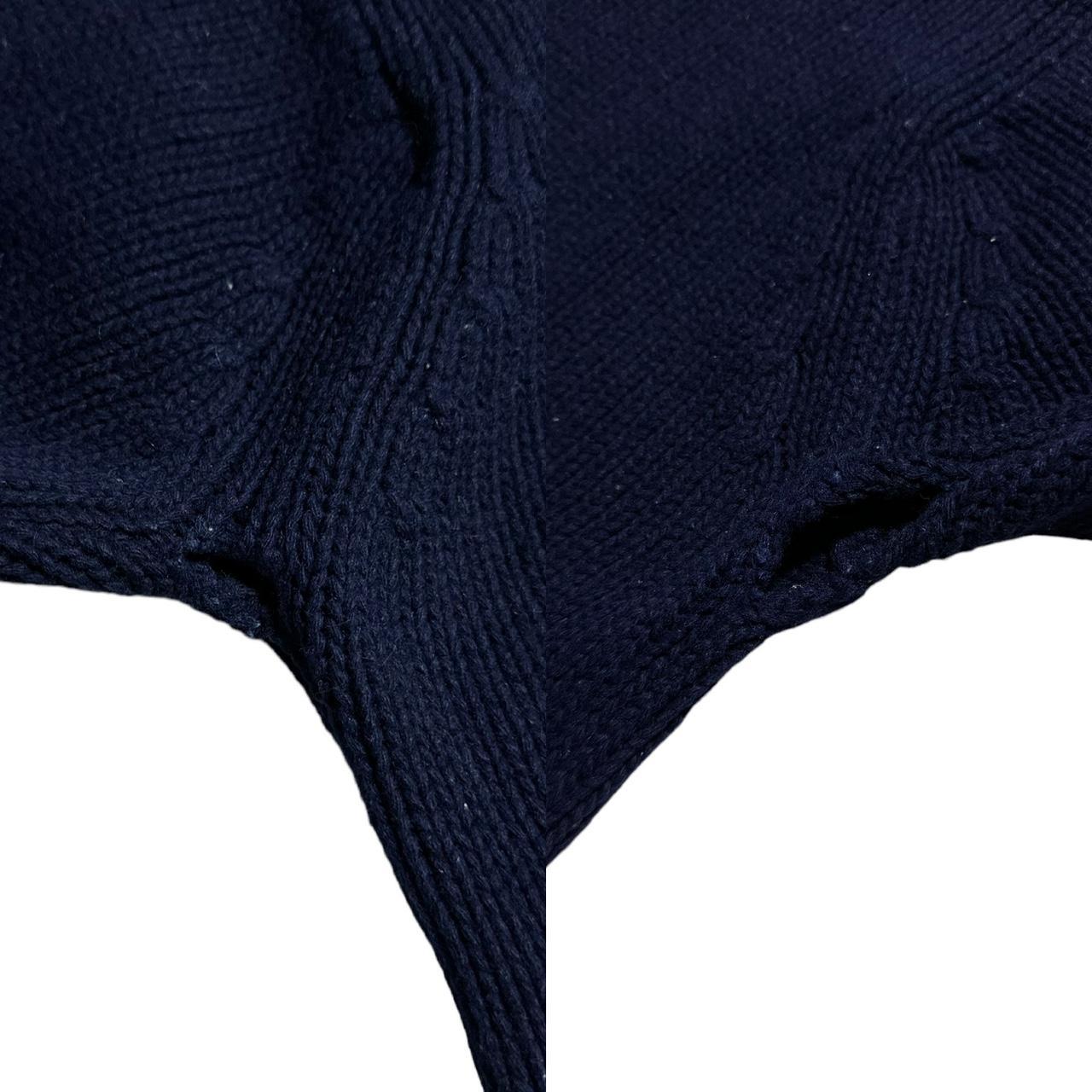 Stone Island Navy Knit Pullover Jumper